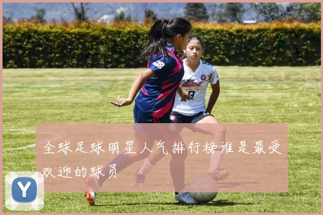 全球足球明星人气排行榜谁是最受欢迎的球员